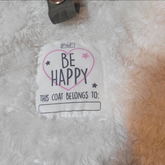 FNF girls winter coat with detached pink vest size 2 yrs - Picture 11 of 13